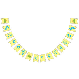 Stegosaurus Dinosaur Födelsedagsfest Vimplar