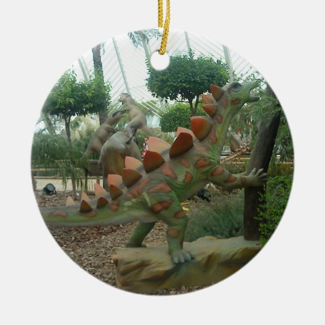 Stegosaurus Dinosaur Ornament (Framsidan)