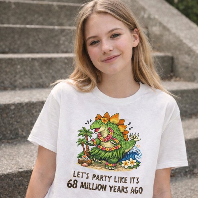 Stegosaurus Hula-dansare T Shirt (Skapare uppladdad)