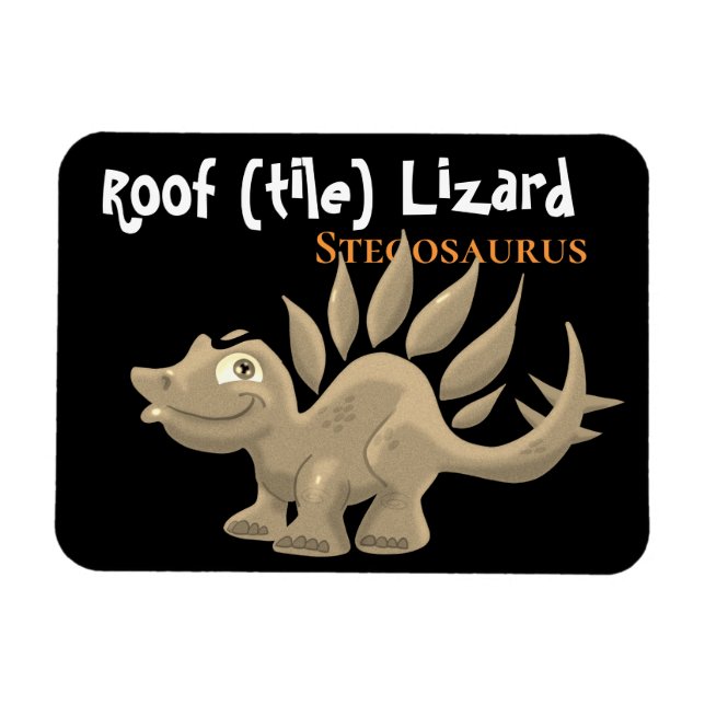 Stegosaurus Magnet (Horisontell)