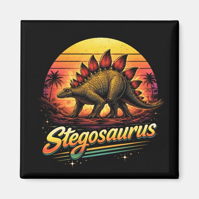 Stegosaurus Magnet (Framsidan)
