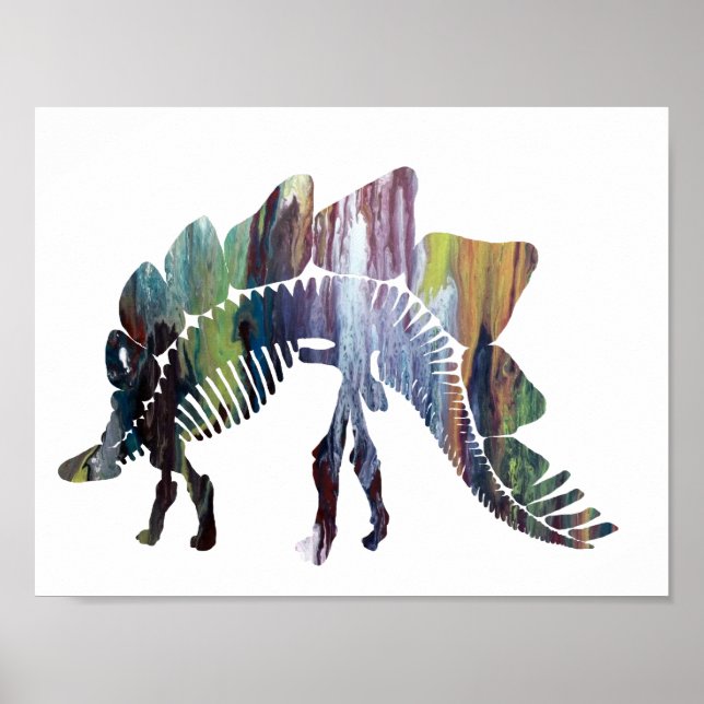Stegosaurus Poster (Framsidan)