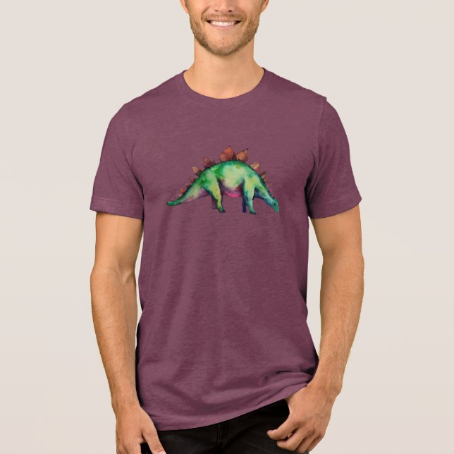 Stegosaurus Resurgence: Unisex T-Shirt (Framsida)