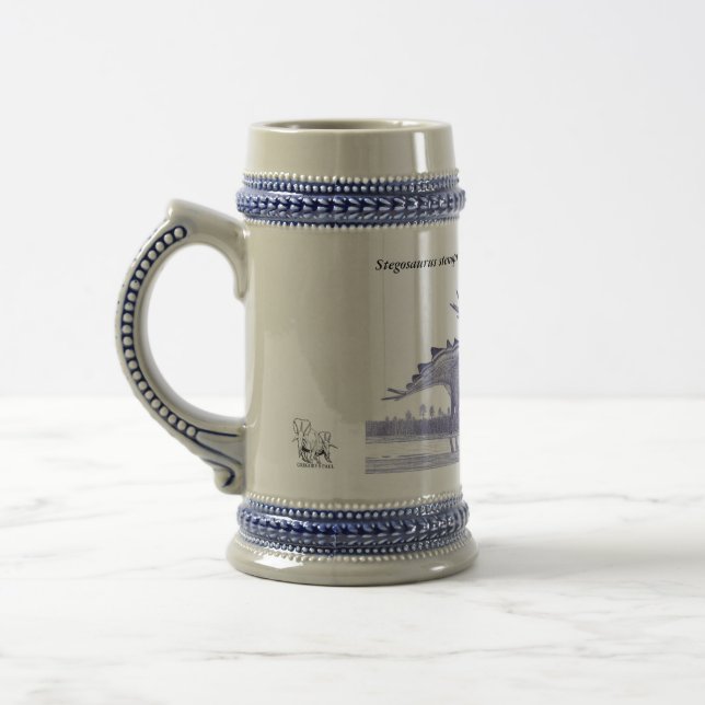 Stegosaurus Stein Dinosaur Mugg Gregory Paul (Vänster)