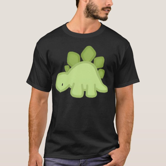 Stegosaurus T Shirt (Framsida)