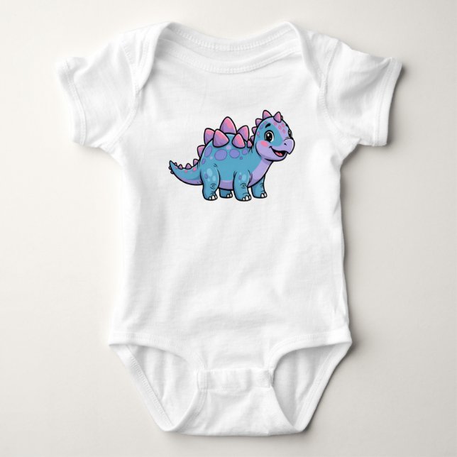 Stegosaurus T Shirt (Framsida)