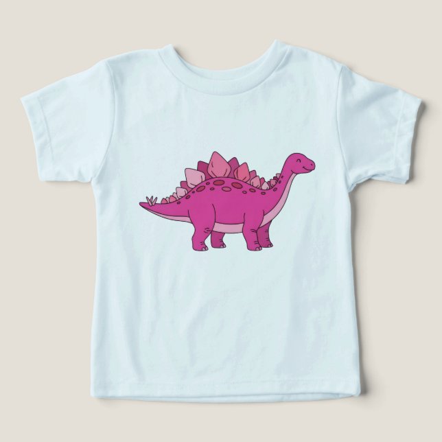 Stegosaurus T Shirt (Design Framsida)