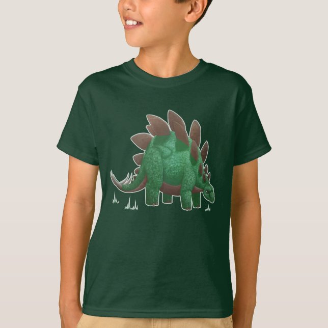 Stegosaurus T-Shirt (Framsida)