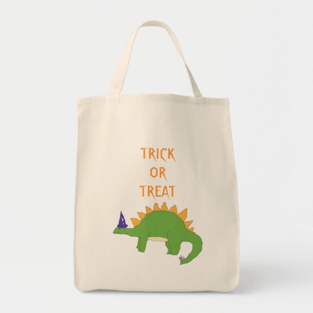 Stegosaurus Trick-or-Treat bag Tygkasse (Framsidan)