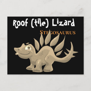 Stegosaurus Vykort