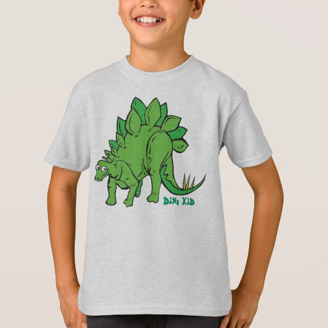 StegosaurusDinosaur T-shirt (Framsida)