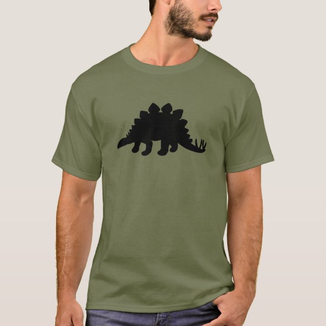StegosaurusDinosaur. Tee Shirt (Framsida)