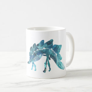 Stegosaurusskelett Kaffemugg