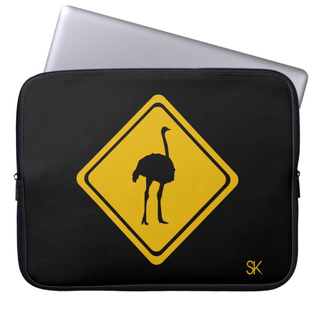 Stegskylt Laptop Sleeve (Framsidan)