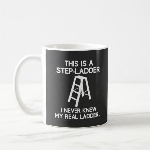 Stegstegs Ladder - fet citattext Kaffemugg