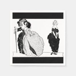Stegsystrar & Vintage Cinderella Pappersservetter
