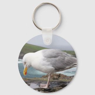 stehende Moewe Nyckelring