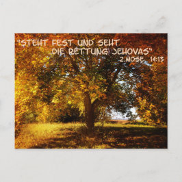 Steht fest und seht die Rettung Vykort