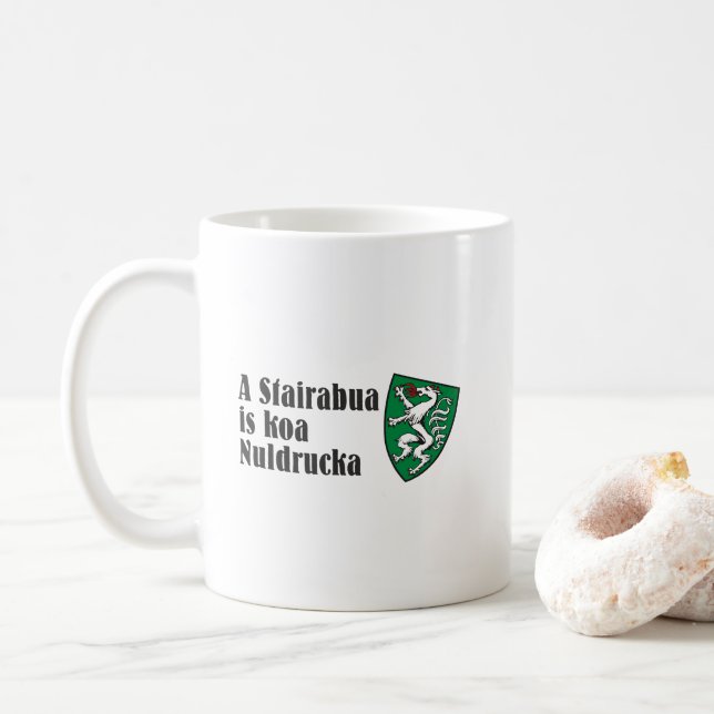 Steiermark Österreich koa Nuldrucka Wappen Kaffemugg (Med munk)