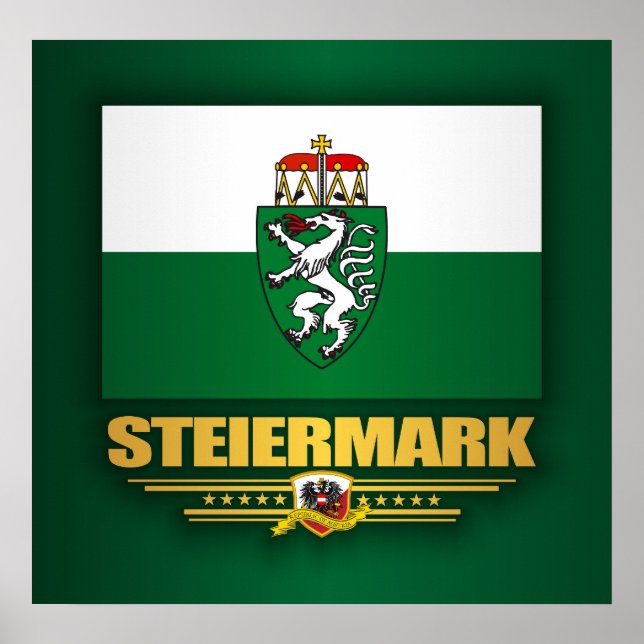 Steiermark (Styria) Poster (Framsidan)