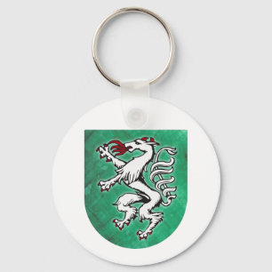 Steiermark Wappen Panther Aquarell Österreich Nyckelring