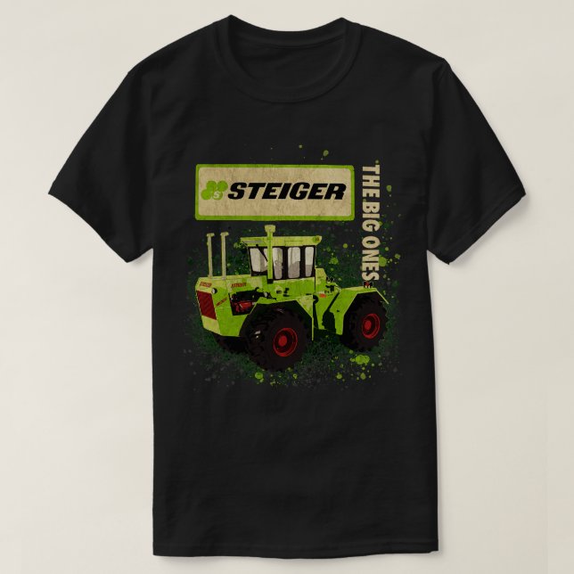 Steiger Tractor T Shirt (Design framsida)