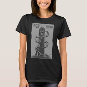 Steilit Studio Black and White Logotyp T Shirt