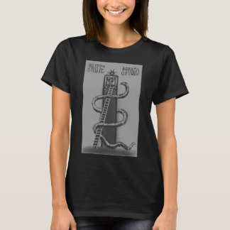 Steilit Studio Black and White Logotyp T Shirt