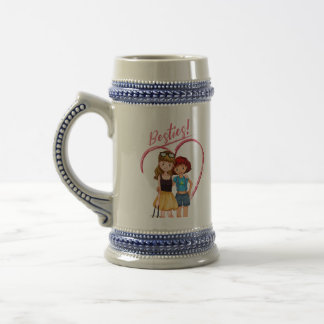 Stein, 22 oz För besties och best kompistjejer Sejdel