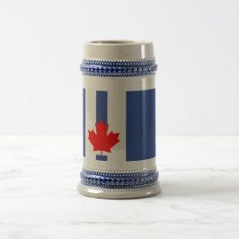 Stein Mug with Flag of Toronto, Canada Sejdel