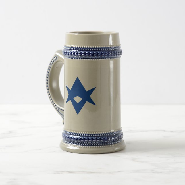 Stein Mug with Flag of Toyota City, Japan Sejdel (Framsida vänster)