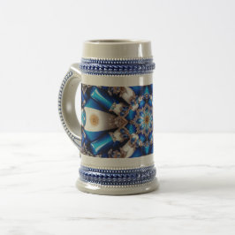 Stein Mugg med argentinsk Färg-design