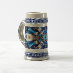 Stein Mugg med argentinsk Färg-design
