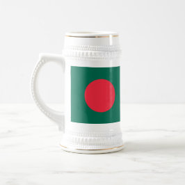 Stein Mugg med Flagga Bangladesh