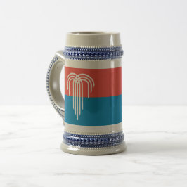 Stein Mugg med Flagga Kansas City, Missouri