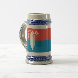 Stein Mugg med Flagga Kansas City, Missouri