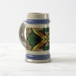 Stein Mugg med Jamaican Färg Design Design