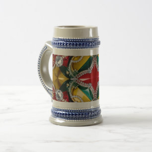 Stein Mugg med Los Angeles Färg Design Design