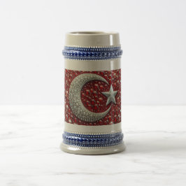Stein Mugg med turkiskt Färg Design