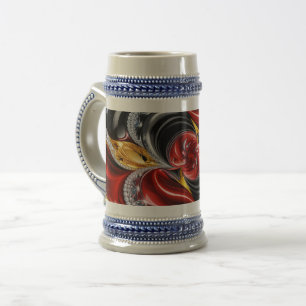 Stein Mugg med tyska Färg Design