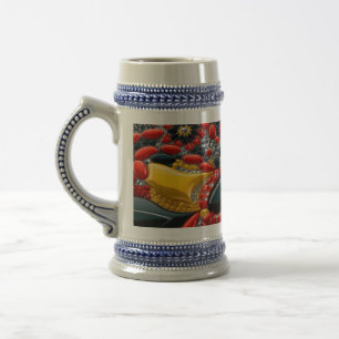 Stein Mugg med Tyskland Färg design