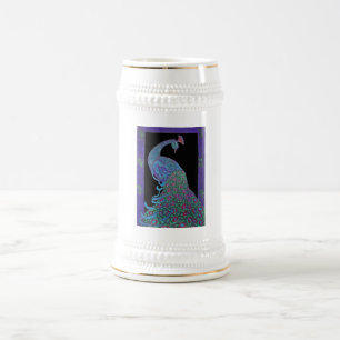 Stein - mugg - stolt påfågel