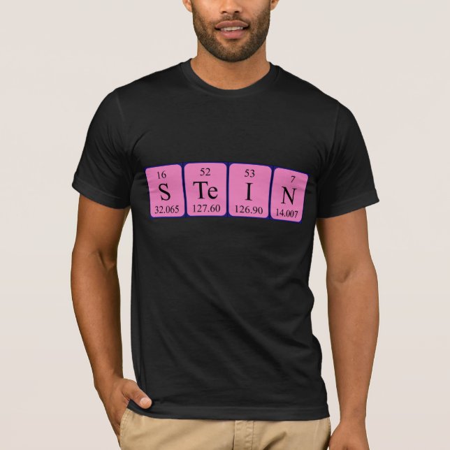 Stein Periinskt bord namn-skjorta T-shirt (Framsida)