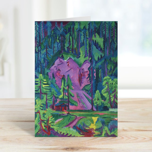 Steinbruch bei Wildboden | Ernst Ludwig Kirchner Kort (Skapare uppladdad)