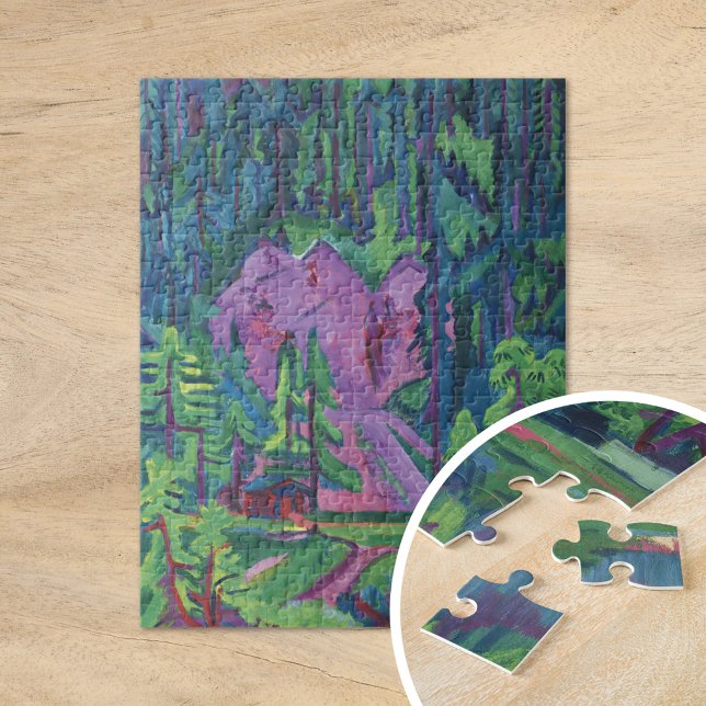 Steinbruch bei Wildboden | Ernst Ludwig Kirchner Pussel (Skapare uppladdad)