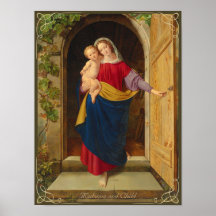 Steinbrück Madonna i verkstadsdörren 1833