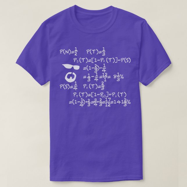 STEINER MATH EQUATION T SHIRT (Design framsida)
