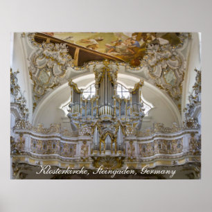 Steingaden kloster orgel affisch