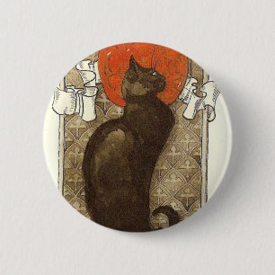 Steinleins katt - Art nouveau Knapp