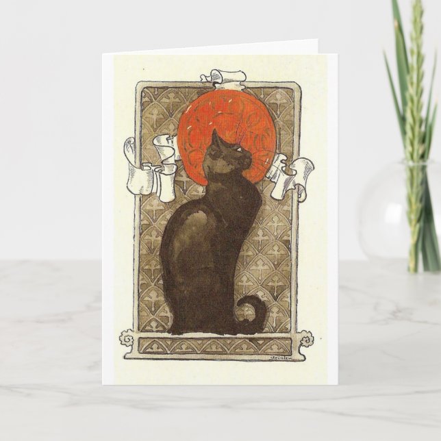 Steinleins katt - Art nouveau Meddelande (Framsida)